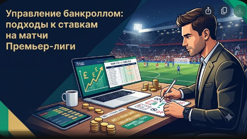 Стратегии управления банкроллом для ставок на матчи Премьер-лиги от экспертов Betin OneTwo