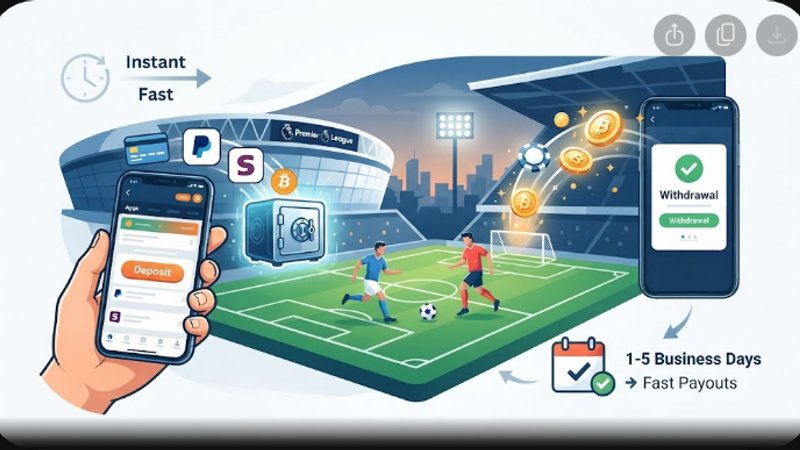 Современные способы оплаты и сроки вывода средств для ставок на футбол в Betin OneTwo